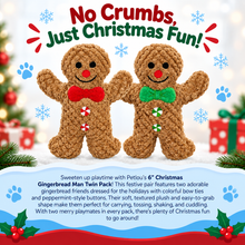 Load image into Gallery viewer, 6" Christmas Twin Pack Gingerbread Man
