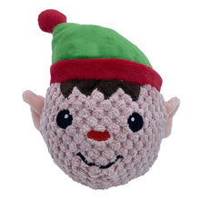 Load image into Gallery viewer, 4" Christmas EZ Squeaky Twin Pack Ball - Penguin & Elf