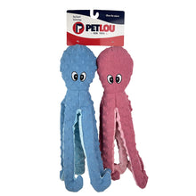 Load image into Gallery viewer, 16&quot; Dotty Friends 2.0 - Twin Pack Octopi (Baby Blue &amp; Rose)
