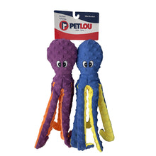 Load image into Gallery viewer, 16&quot; Dotty Friends 2.0 - Twin Pack Octopus (Blue &amp; Purple)
