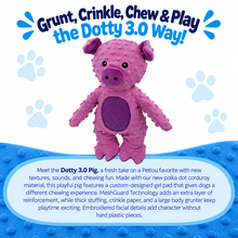 Load image into Gallery viewer, 13" Dotty Friends 3.0 - Pig
