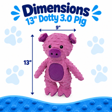 Load image into Gallery viewer, 13" Dotty Friends 3.0 - Pig

