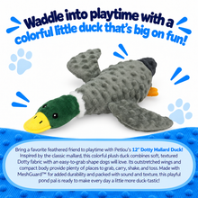 Load image into Gallery viewer, 12" Dotty Friends - Mallard Duck
