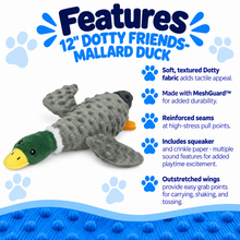 Load image into Gallery viewer, 12" Dotty Friends - Mallard Duck

