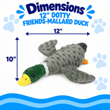 Load image into Gallery viewer, 12" Dotty Friends - Mallard Duck
