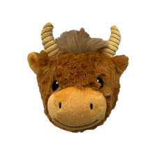 Load image into Gallery viewer, 4" EZ Squeaky Ball Twin Pack - Capybara &amp; Highland Cow
