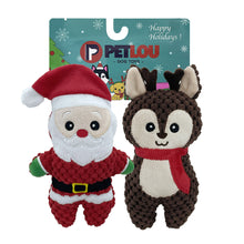 Load image into Gallery viewer, 6" Christmas Twin Pack - Santa &amp; Reindeer
