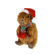Load image into Gallery viewer, 9" Christmas Capybara
