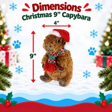 Load image into Gallery viewer, 9" Christmas Capybara
