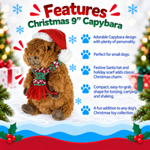 Load image into Gallery viewer, 9" Christmas Capybara
