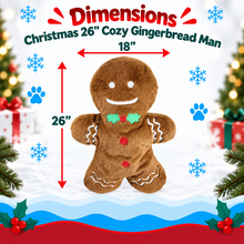 Load image into Gallery viewer, 26" Christmas Cozy Gingerbread Man

