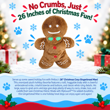 Load image into Gallery viewer, 26" Christmas Cozy Gingerbread Man
