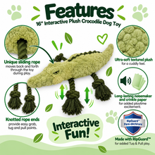 Load image into Gallery viewer, 16" Tuggyz - Crocodile
