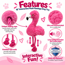 Load image into Gallery viewer, 26" Tuggyz - Flamingo
