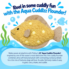 Load image into Gallery viewer, 16" Aqua Cuddles - Flounder
