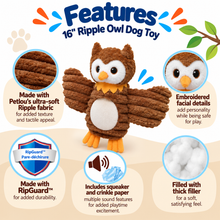 Load image into Gallery viewer, 16" Zoo Friends - Owl
